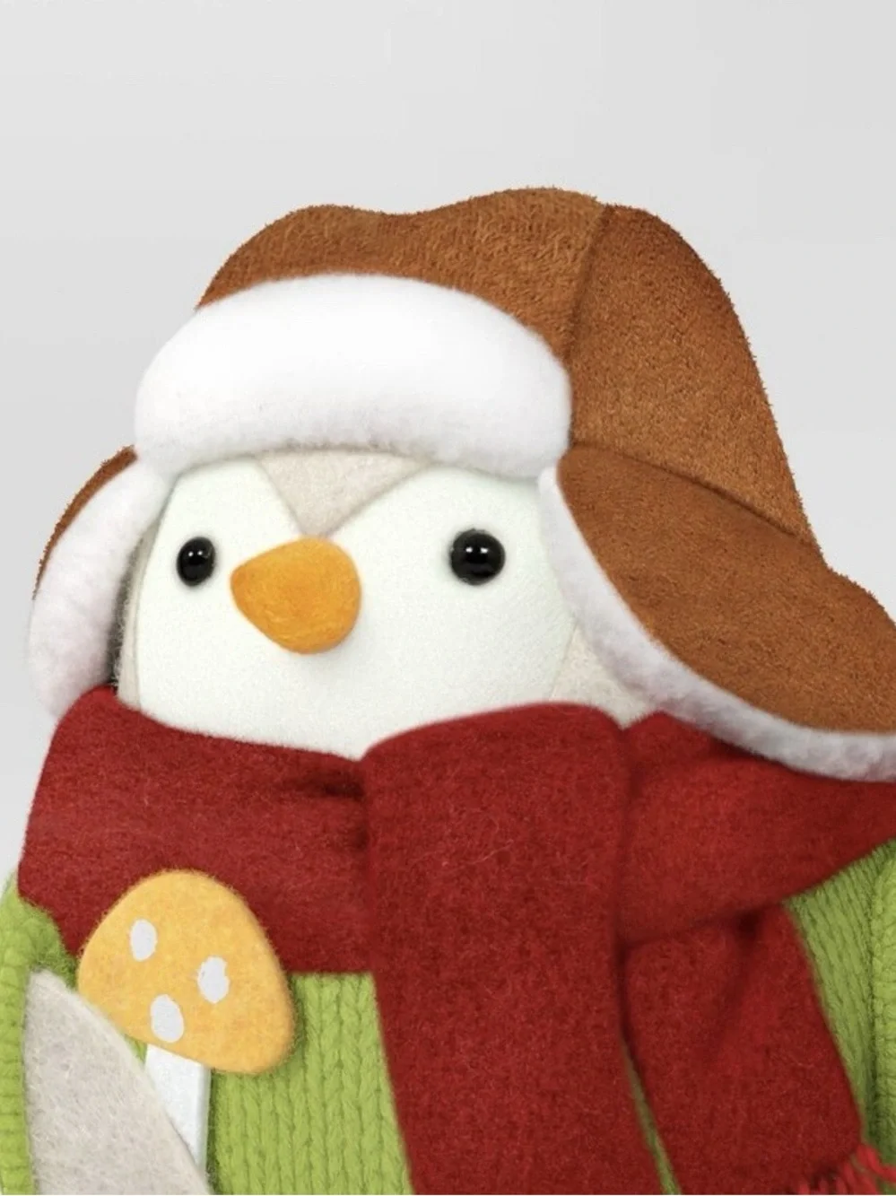 Target Wondershop Featherly Friends Acorn Fabric Christmas Bird Figurine 2024